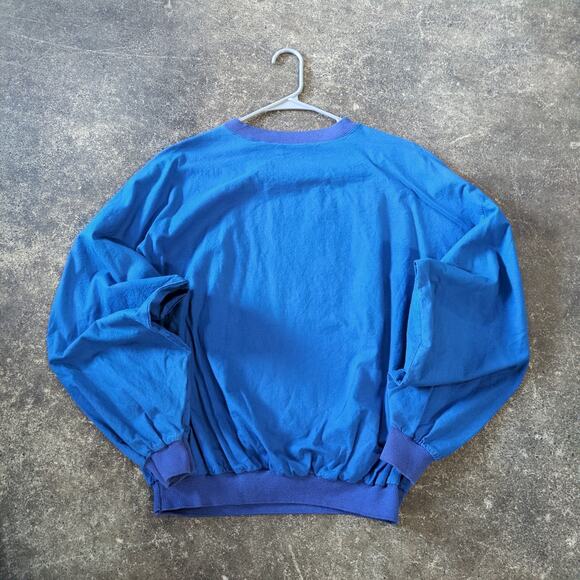 Vintage 80s American Made Sweatshirt Mens L Blue Marc Daniels Light Sweater USA - Picture 3 of 8